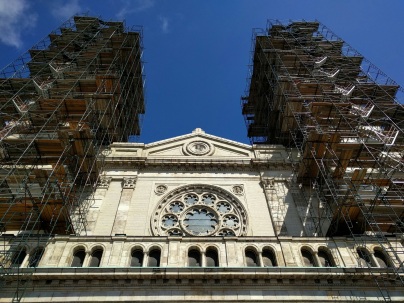 St Adalbert scaffolding